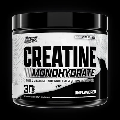 NUTREX CREATINA MONOHIDRATA 30SV 150 g · 30 porciones de 5 g