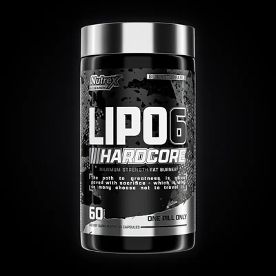 NUTREX LIPO 6 HARDCORE 60 cápsulas